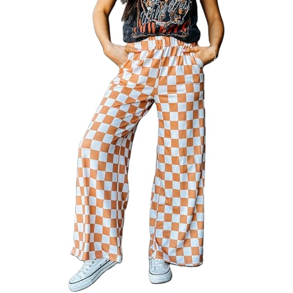 パンツ semantic design flare check pants Y2K Amazon.com: SHENHE Men's Graphic Cross Print Flare